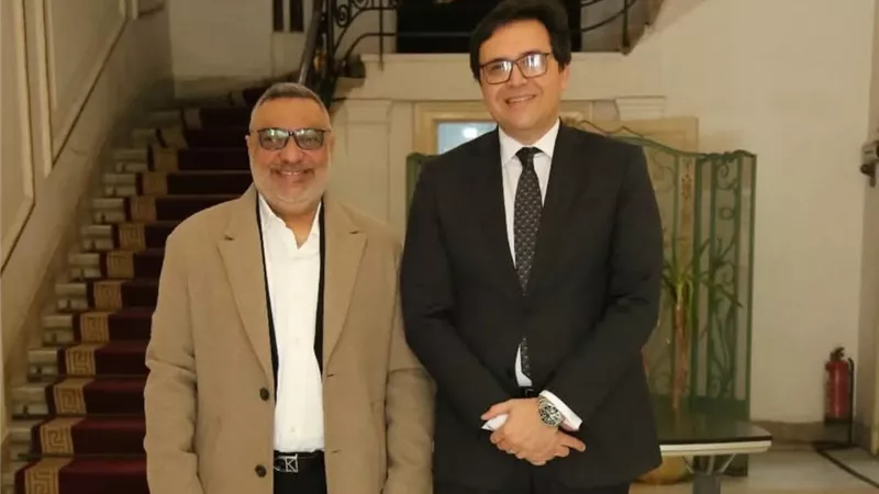 وزير الثقافة يلتقي عبد الرحيم كمال لبحث تطوير منظومة الرقابة على المصنفات الفنية
