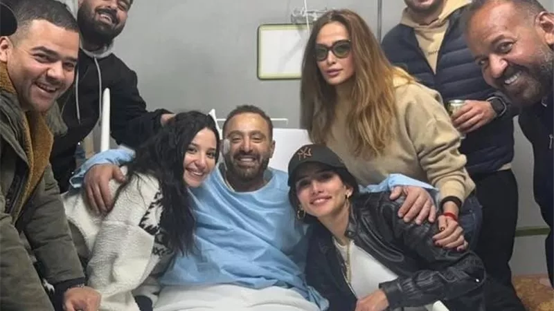 زينة تكشف تفاصيل إصابة أحمد السقا في تصوير مسلسل العتاولة