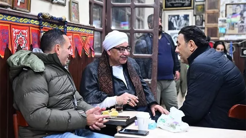 أبطال مسلسل قهوة المحطة يواصلون التصوير للعرض في النصف الثاني من رمضان 