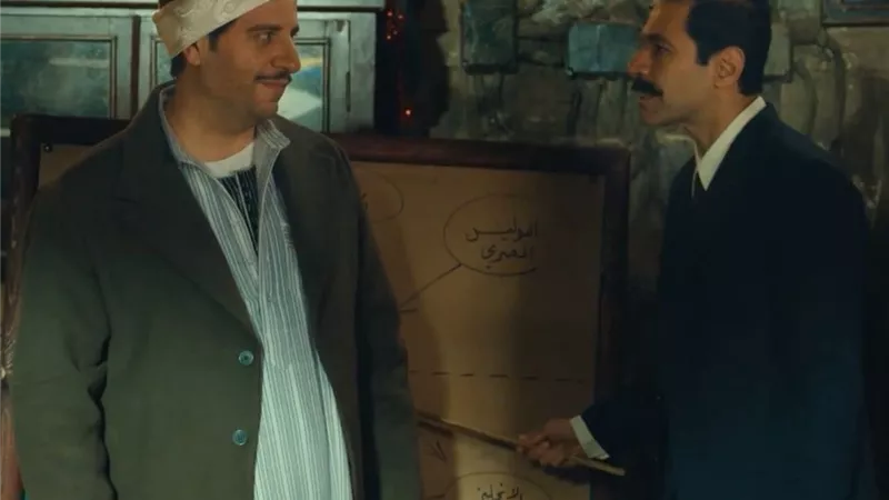مسلسل النص الحلقة 8.. صدقي صخر يستعين بعصابة أحمد أمين لانقاذ المقبرة