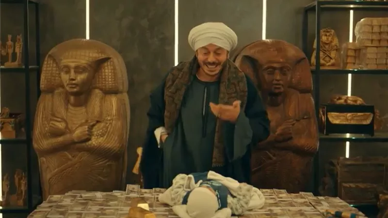 حكيم باشا الحلقة 9.. القبض على حكيم متلبساً بتجارة الآثار
