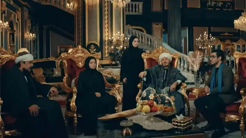 حكيم باشا الحلقة 21.. عزاء كبير لنوح الباشا وفصل جديد في الصراع