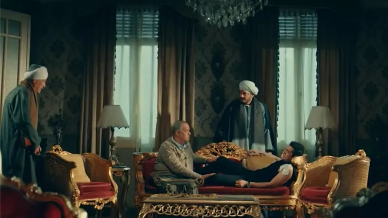 حكيم باشا الحلقة 19.. ياسين ينجو من الموت وحكيم يعفو عن عوف
