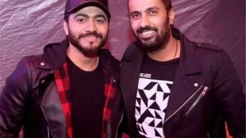 رسالة مؤثرة من تامر حسني لمحمد سامي بعد اعتزاله 