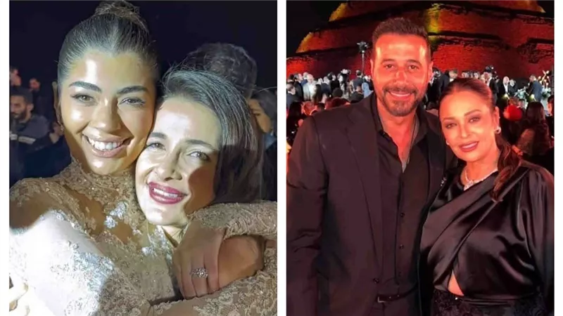 ننشر صور جديدة من حفل زفاف ليلى أحمد زاهر وهشام جمال