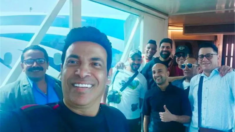سعد الصغير يطير إلى دبي لإحياء حفل غنائى
