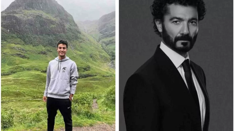 خطوبة كريم نجل الفنان خالد النبوى فى حفل خاص