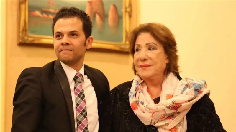 مازن الغرباوي ينعي سميحة أيوب: كانت الأم والسند والضهر والعيلة