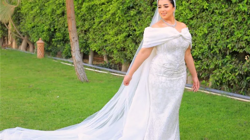 كالأميرات.. صور من احتفال نهى صالح بزفافها على رجل أعمال مصري