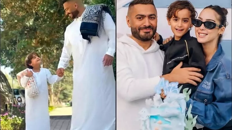 خضع لعمليتين جراحيتين .. تفاصيل الحالة الصحية لابن تامر حسني بعد دخوله العناية المركزة