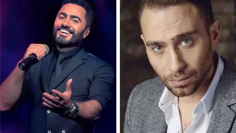 ربنا يشفيه.. حسام حبيب يدعوا لابن تامر حسني بعد خضوعة لعمليتين جراحيتين