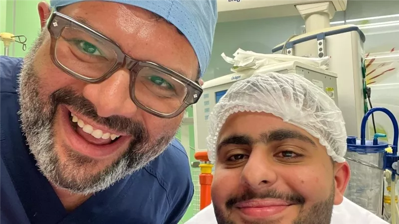أحمد السقا يطمئن الجمهور على حالة نجله: زي الفل