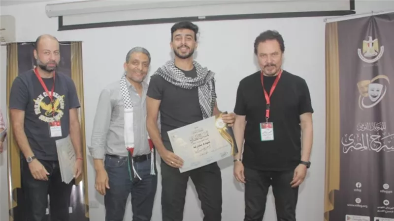 ختام ورشة الإلقاء بالمهرجان القومي للمسرح  بحضور محمد رياض