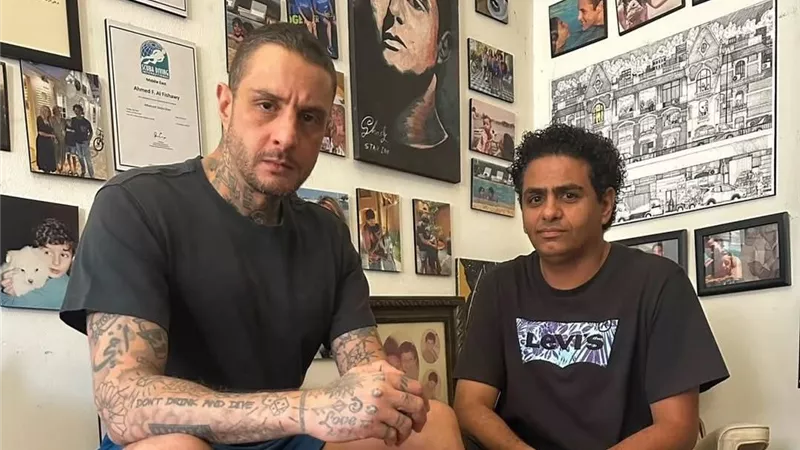 جلسات عمل بين أحمد الفيشاوي ومحمد صلاح العزب من أجل 
