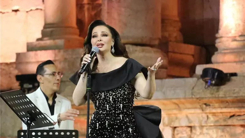 صور من حفل ديانا كرزون في مهرجان جرش للثقافة والفنون