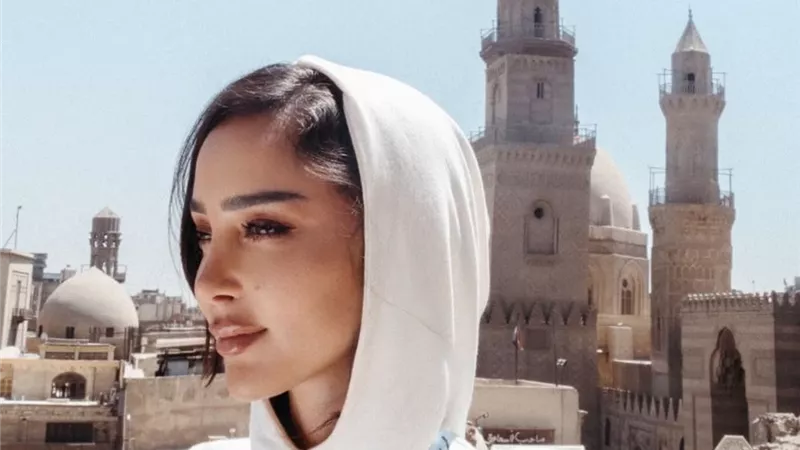 بسمة بوسيل تتألق في كواليس تصوير أغنية 