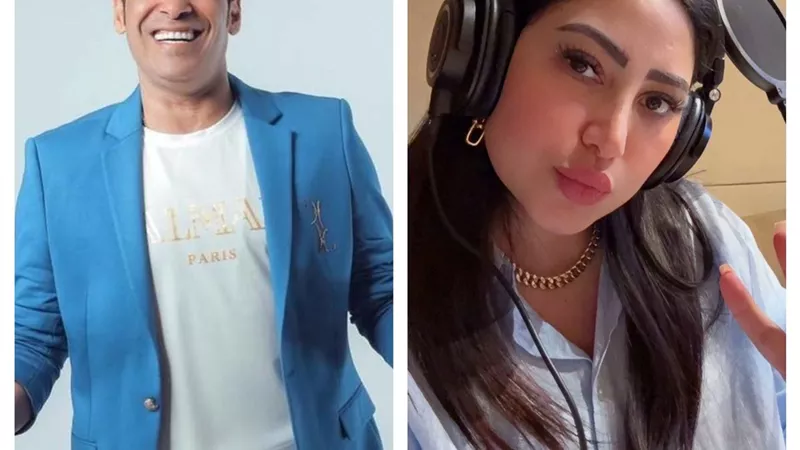 سعد الصغير يعتذر لـ بوسى:بعتذرلك قدام الناس كلها وانتي أحسن صوت شعبى
