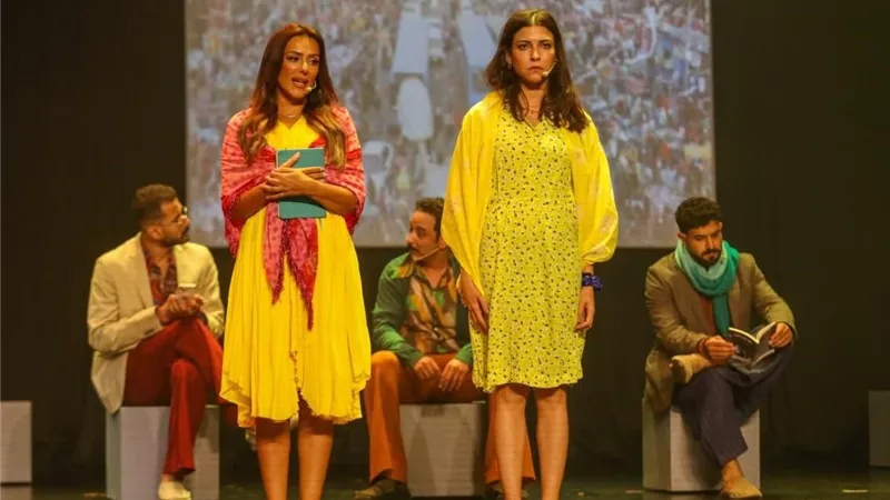 هند صبري وأحمد السقا يدعمان المسرح الخطير في موسمه الجديد