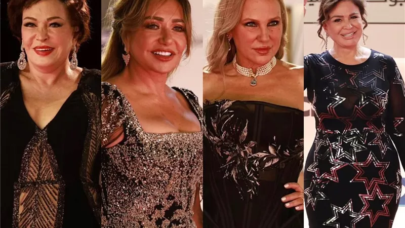 ما بين الكلاسيكي والجرئ.. نجمات الفن يتألقن بالأسود في افتتاح مهرجان الجونة