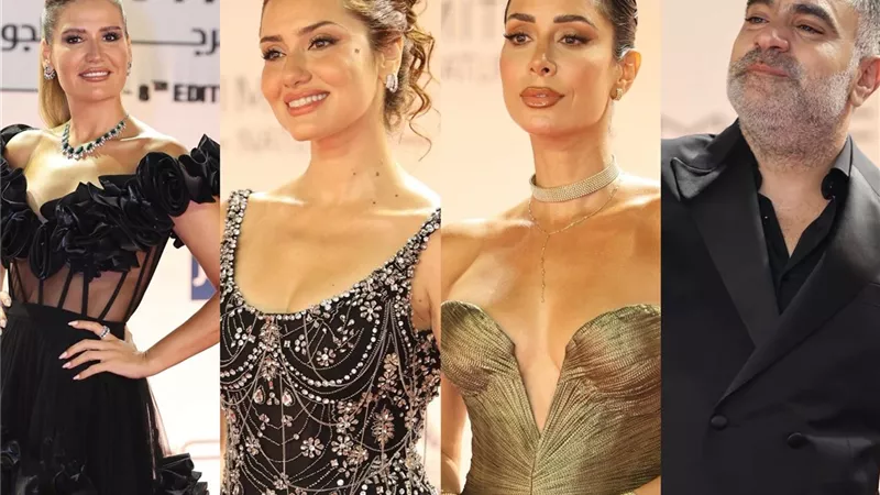 حضور فني كثيف في عرض السادة الأفاضل بمهرجان الجونة (صور)