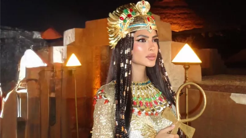 سلمى أبو ضيف: فخورة بمشاركتي في افتتاح المتحف الذي يعكس عظمة مصر
