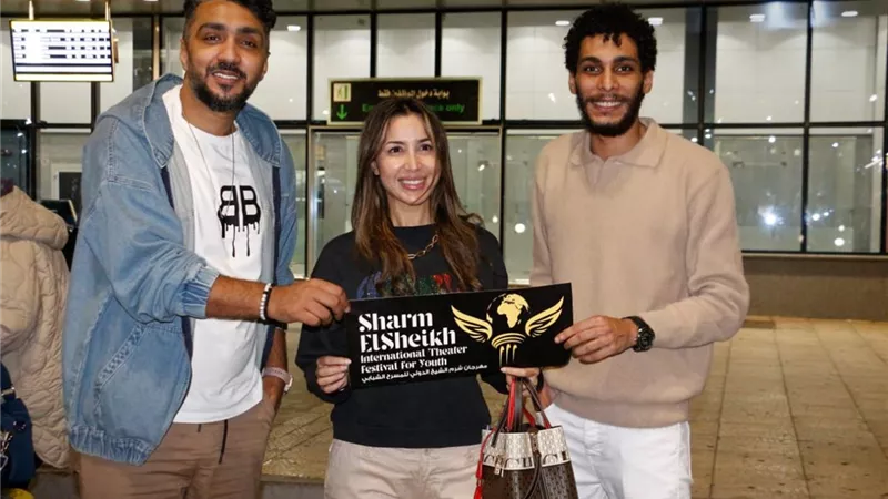 جنات مفاجأة حفل افتتاح الدورة 10 لمهرجان شرم الشيخ الدولي للمسرح الشبابي