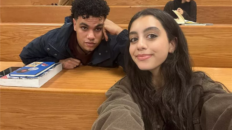 ياسمينا العبد تفرج عن صور جديدة من كواليس تصوير مسلسل 