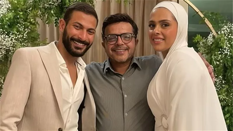 محمد هنيدي يحتفل بزفاف ابنته فريدة بحضور نجوم الفن