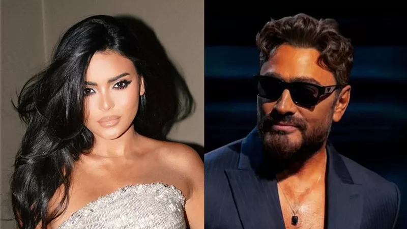 تامر حسني يعلن عودته من المرض بسنجل جديد مع أسماء جلال وأحمد فهمي