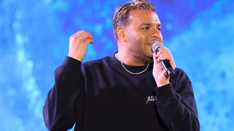 رامي صبري يروج لحفله في حديقة الفسطاط ويعد جمهوره بفرحة مع بداية 2026