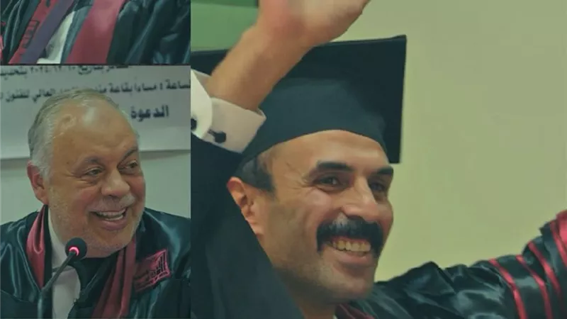 أول تعليق من إبراهيم السمان بعد حصوله على الدكتوراة بامتياز