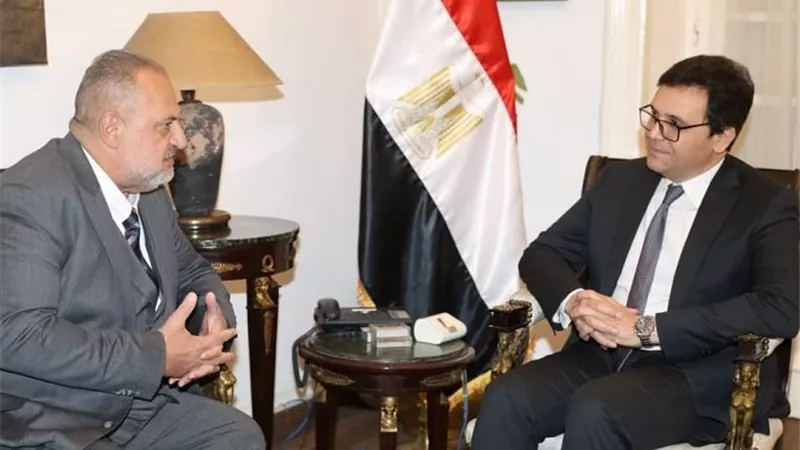 وزير الثقافة يناقش مع خالد الصاوي إنشاء مركز دولي للتدريب المسرحي