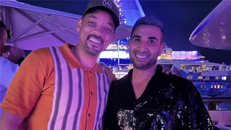 ويل سميث يغني ويرقص على «مكسرات» لـ أحمد سعد ويشعل السوشيال ميديا
