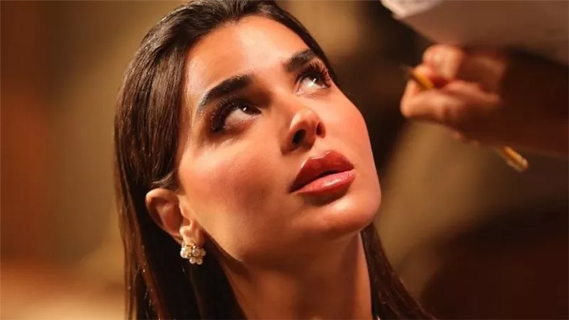 نورهان منصور تحوم حولها الشبهات في مسلسل (التمثيلية)