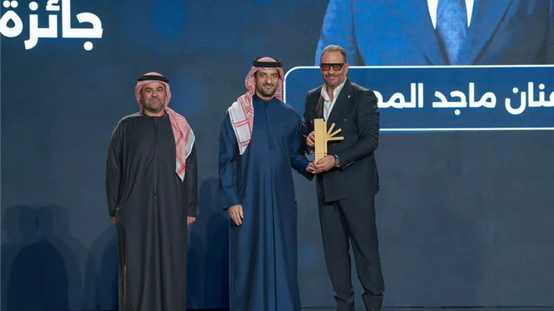 ماجد المصري أفضل ممثل ومرام علي أفضل ممثلة ضمن حفل جائزة شمس للمحتوى العربي 