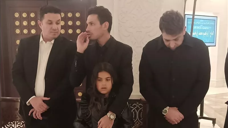 بحضور نجوم الفن والرياضة.. كواليس عزاء والد الموزع أحمد إبراهيم بمسجد الشرطة