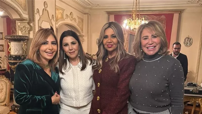لميس الحديدي تكشف كواليس احتفال إلهام شاهين بـ ماجدة الرومي في منزلها