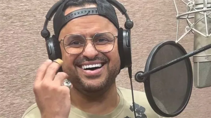 المطرب السعودي إبراهيم الحكمي يغني تتر مسلسل 