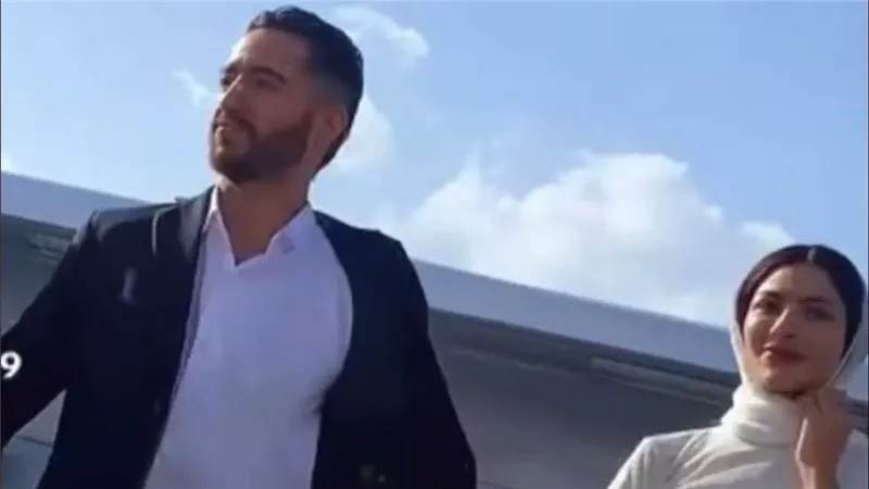 أحمد مالك وهدى المفتي يصوران مشهد النهاية من 
