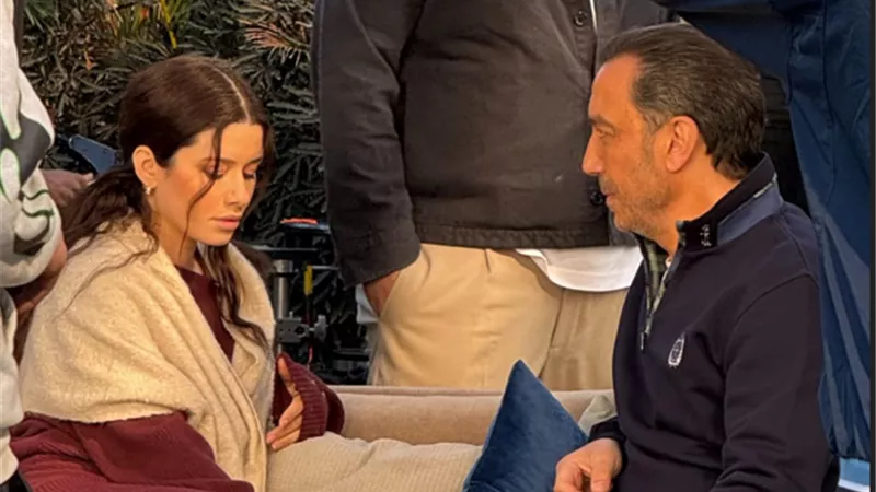 انفصال سينتيا خليفة عن طارق لطفي في الحلقه الـ 9 من مسلسل 