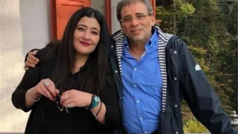 شاليمار شربتلي زوجة خالد يوسف تتقدم ببلاغ رسمي ضد إعلامية وزوجها بتهمة السب والقذف