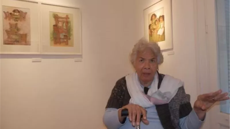 رحيل رائده الفنانة التشكيلية زينب السجيني عن عمر ناهز الـ 96