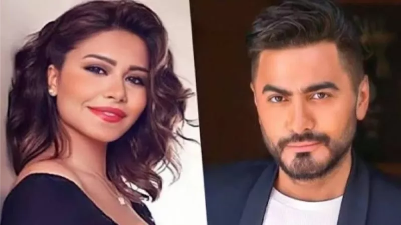 تامر حسني يستعيد ذكريات ألبومه مع شيرين عبد الوهاب: ألبوم تاريخي وكان بدايتي أنا وشيرين 