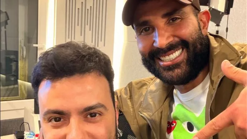 مدين: سعيد بتعاوني مع أحمد سعد للمرة الثالثة في 