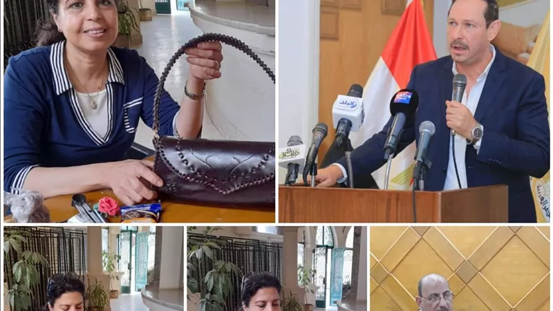 مكتبة القاهرة الكبرى تطلق ورشة لتعليم صناعة الشنط الجلدية