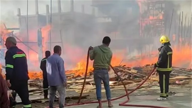 بيان مدينة الإنتاج الإعلامي بشأن حريق لوكيشن مسلسل “بيت بابا 2”.. السيطرة الكاملة دون خسائر بشرية