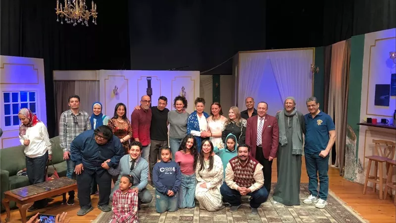 تأثر وبكاء.. أنوشكا: “أداجيو.. اللحن الأخير” تجربة مسرحية متكاملة