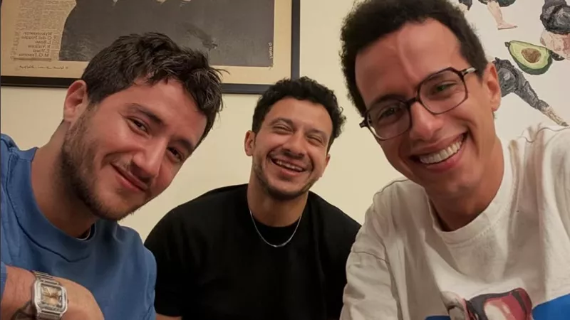 طه دسوقي وعصام عمر وأحمد مالك يجتمعون في صورة جديدة 