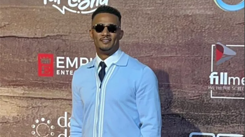 محمد رمضان يحتفل بفيلمه الجديد 