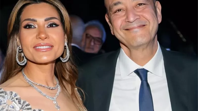 سعر مش متوقع لفستان دينا طلعت في أول ظهور رسمي لها مع عمرو أديب